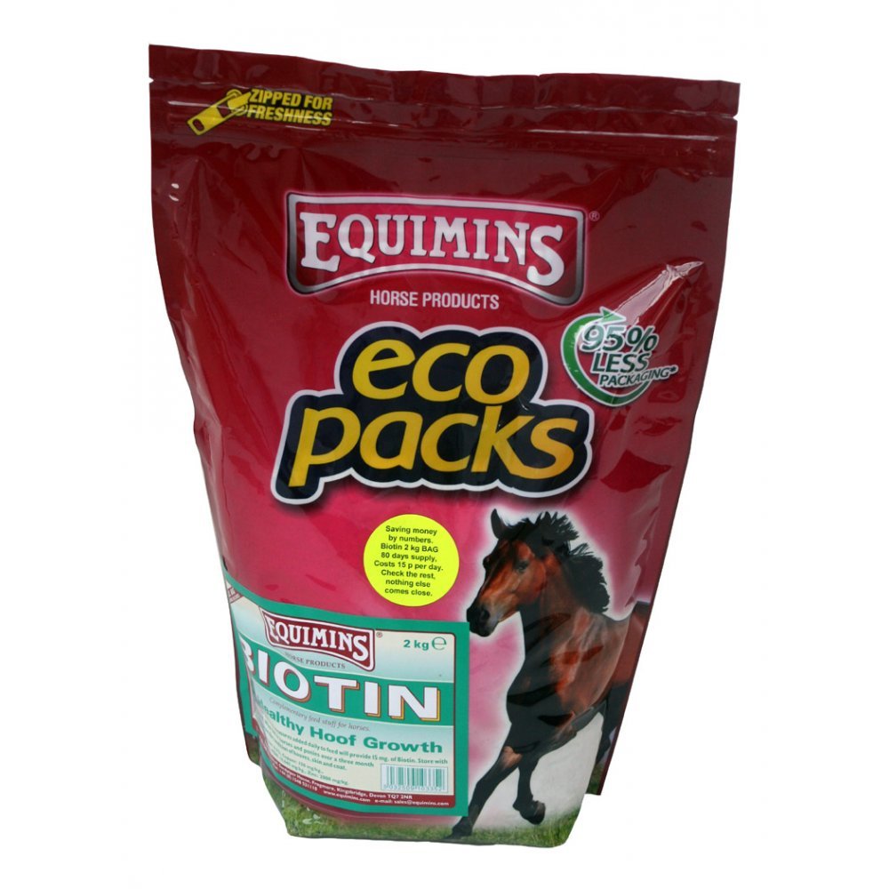 Equimins Biotin Refill Eco Pack 2Kg - Horse Supplement