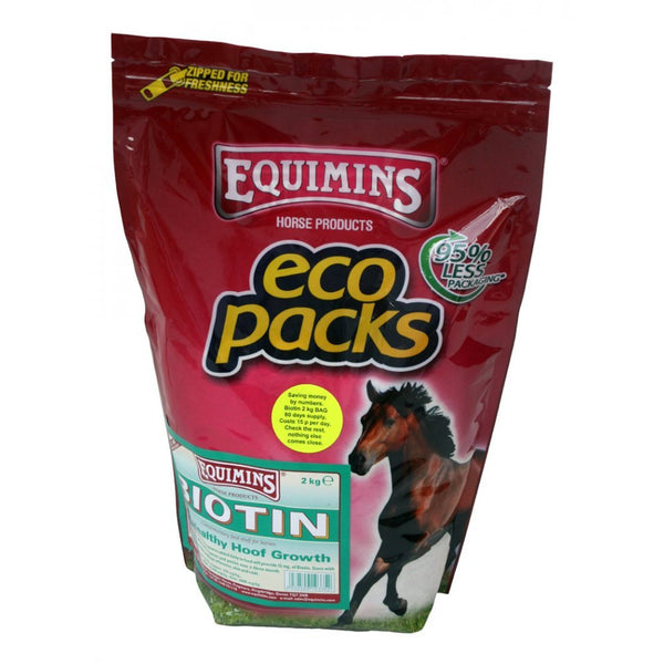 Equimins Biotin Refill Eco Pack 2Kg - Horse Supplement
