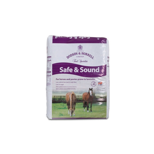 Dodson & Horrell Safe and Sound 18Kg - Horse Feed