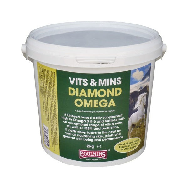 Equimins Diamond Omega 2Kg - Horse Supplement