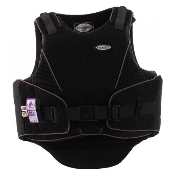 Champion Flexair Adult Body Protector Black/Grey - Regular Back
