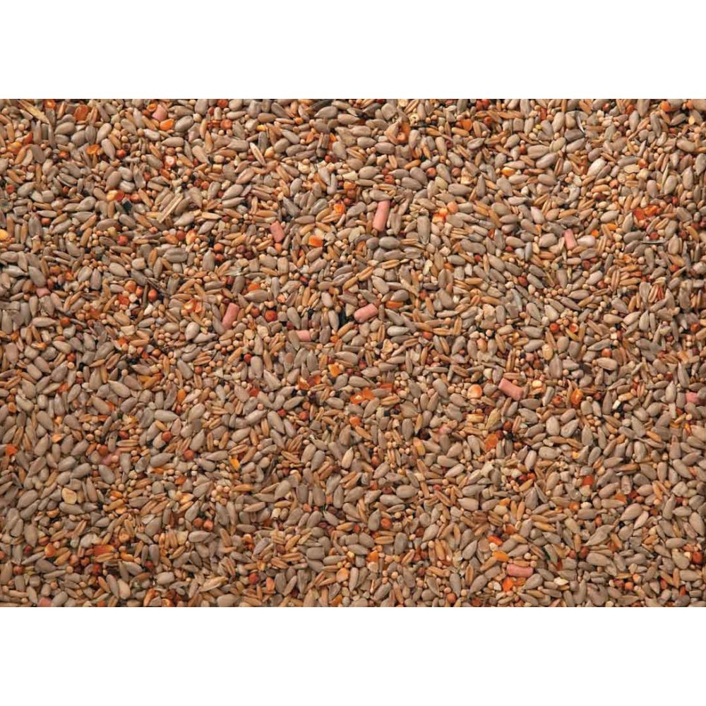 Johnston & Jeff Premium Wild Bird Food - Husk Free, Wheat Free, With Suet