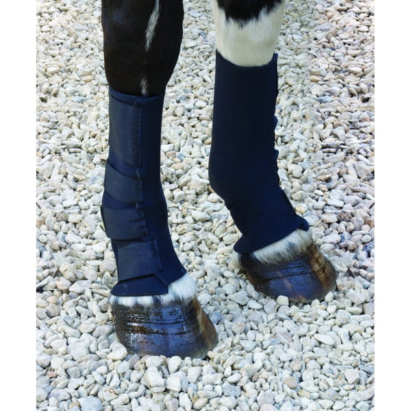 Shires Mud Socks Black - Horse Mud Socks