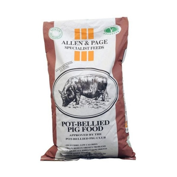 Allen & Page Pot-Bellied Pig Feed 20Kg