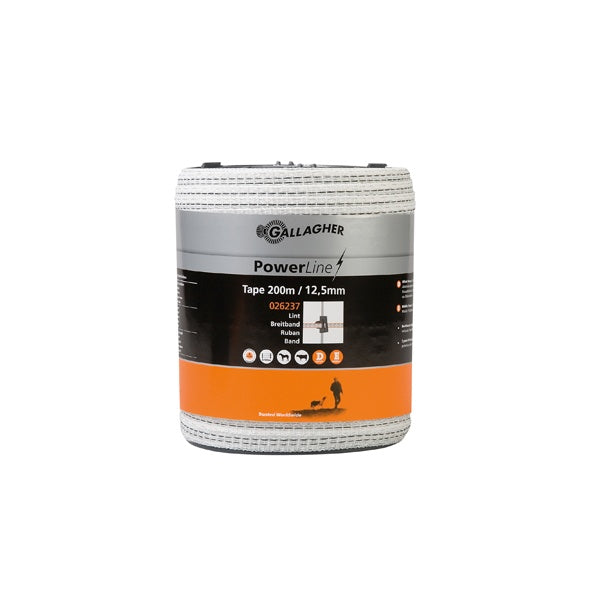 Gallagher PowerLine Electric Fence Tape 12.5mm