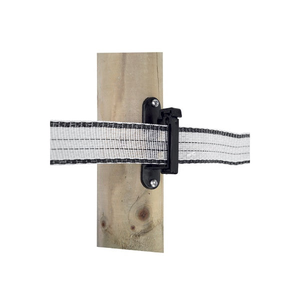 Gallagher PowerLine Electric Fence Tape Insulator - 25 pack