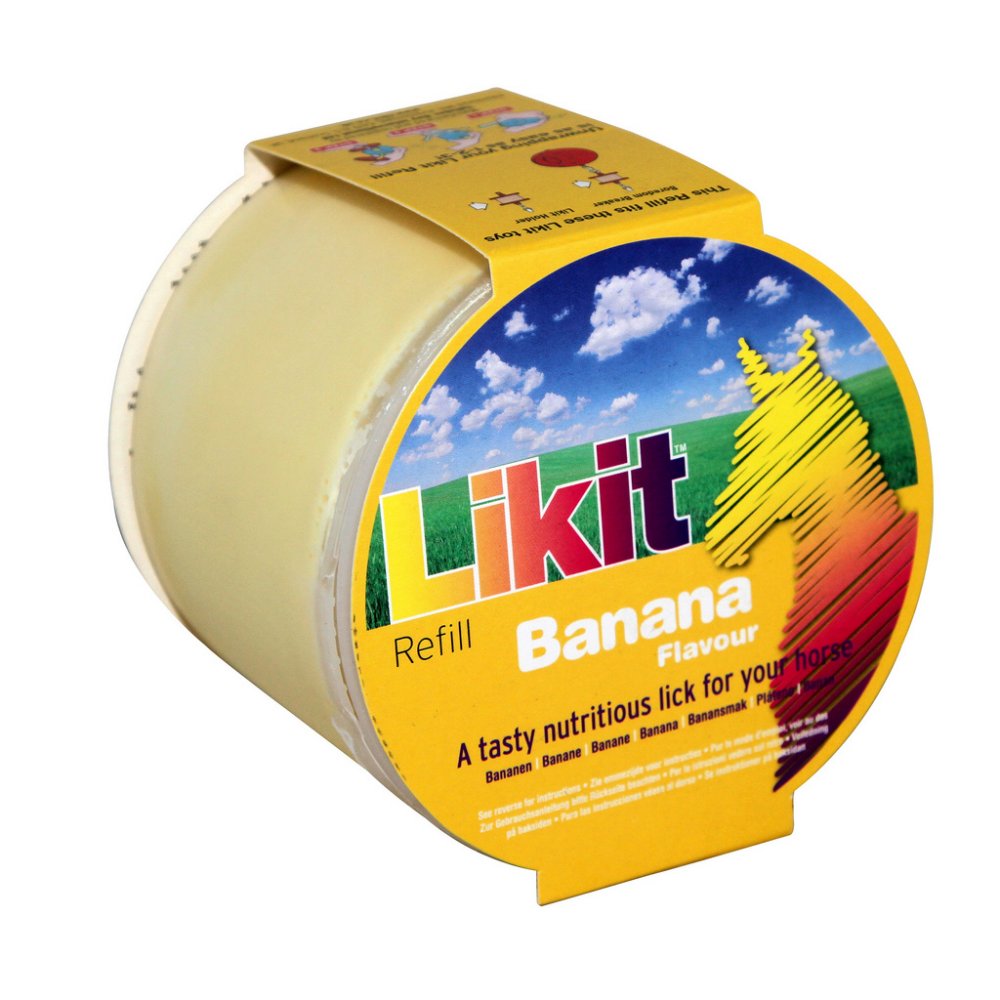 Likit Banana Horse Lick 650g