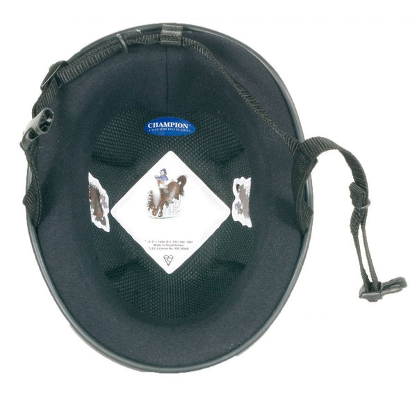 Champion Junior CPX-3000 Velvet Riding Hat Black