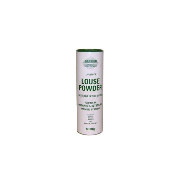 Barrier Livestock Louse Powder 500g Shaker