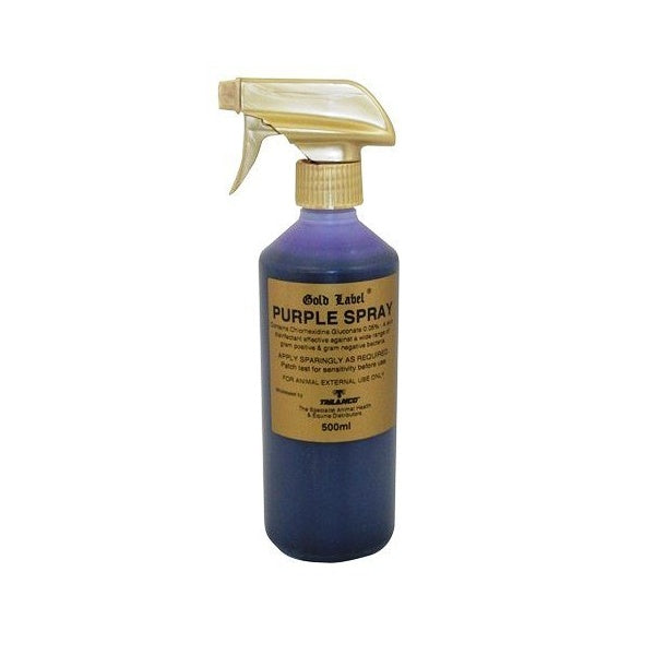 Gold Label Purple Spray Animal Disinfectant 500ml