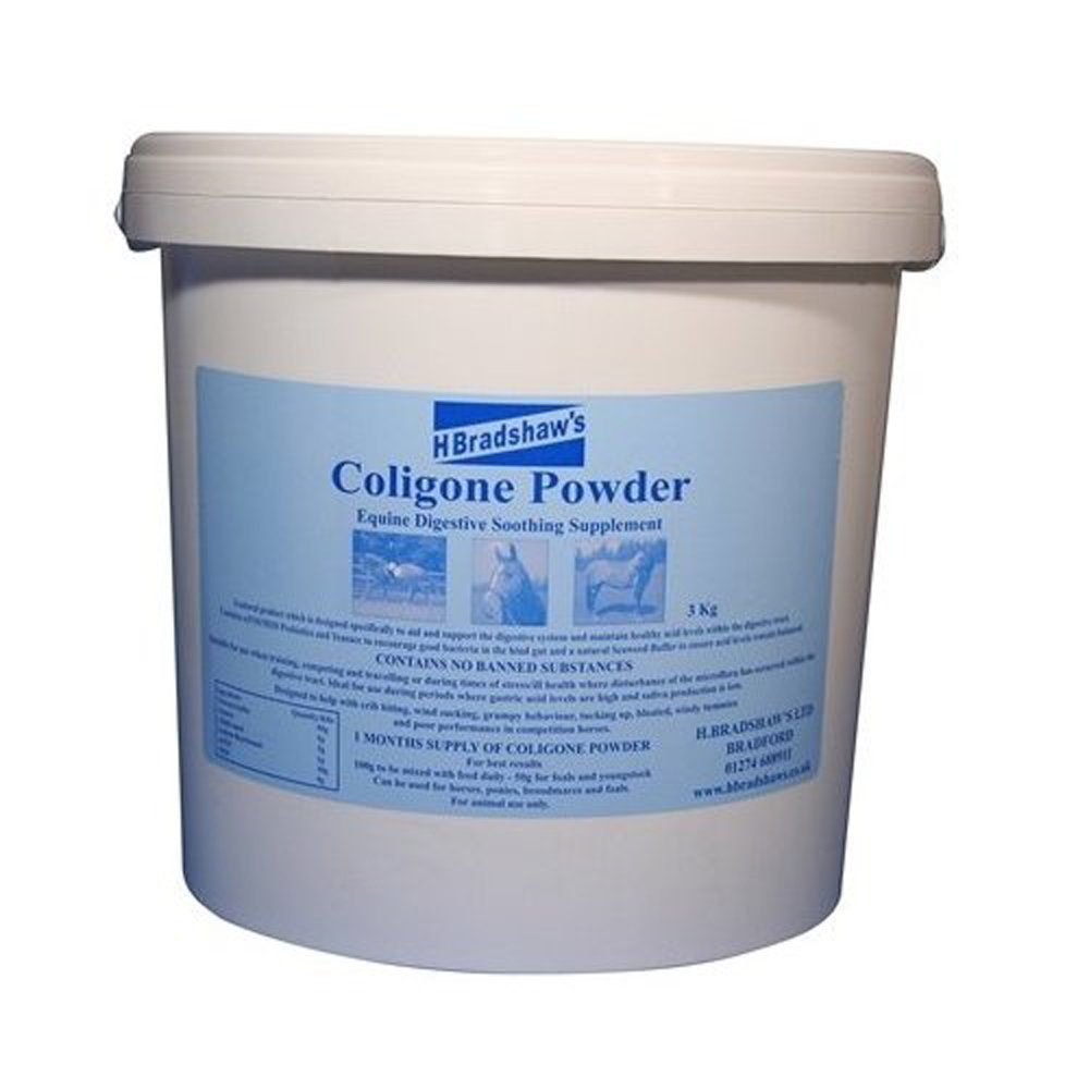 H Bradshaws Coligone Powder Horse Digestive Supplement 3Kg