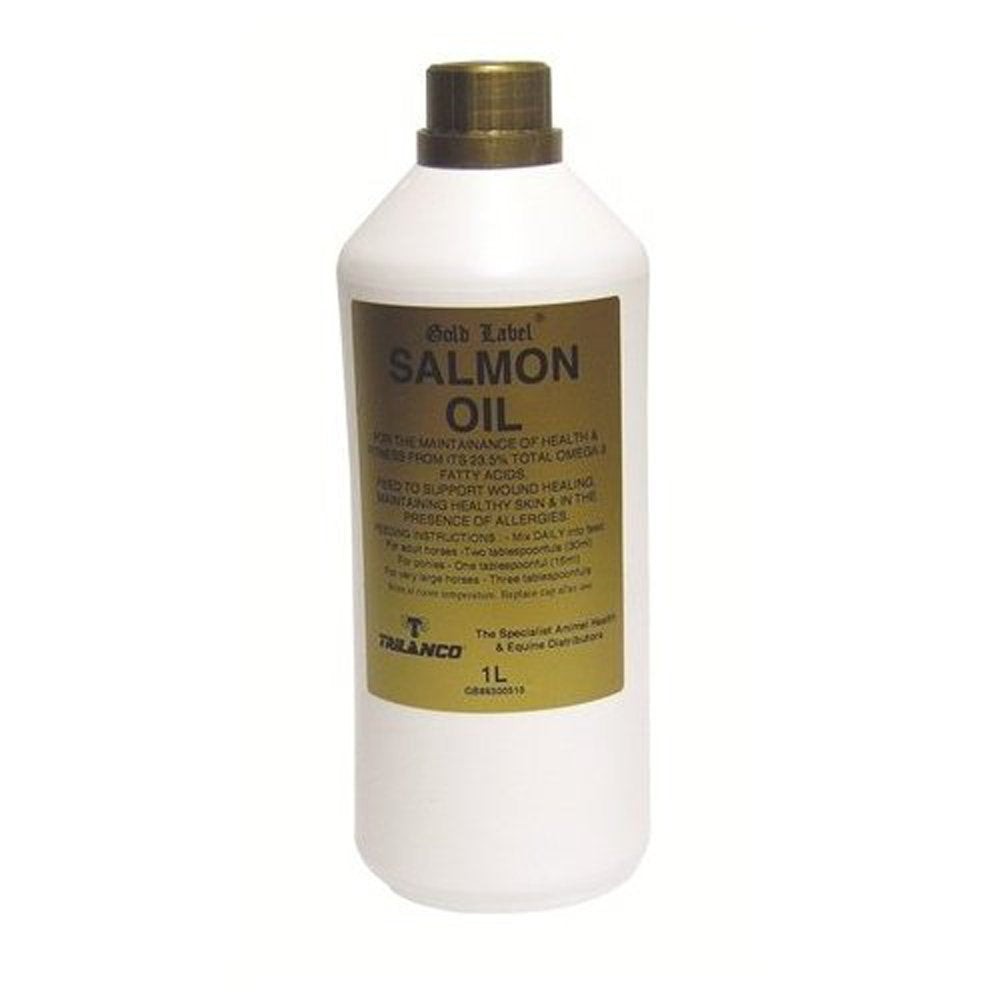 Gold Label Salmon Oil 1Ltr - Horse Supplement