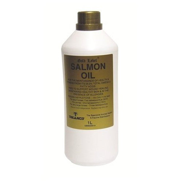Gold Label Salmon Oil 1Ltr - Horse Supplement
