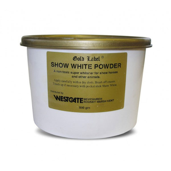 Gold Label Show White Powder / Whitener for Show Horses 500g