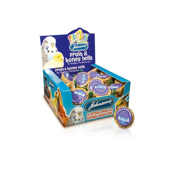 Johnson's Budgies Fruit & Honey Bell 34g