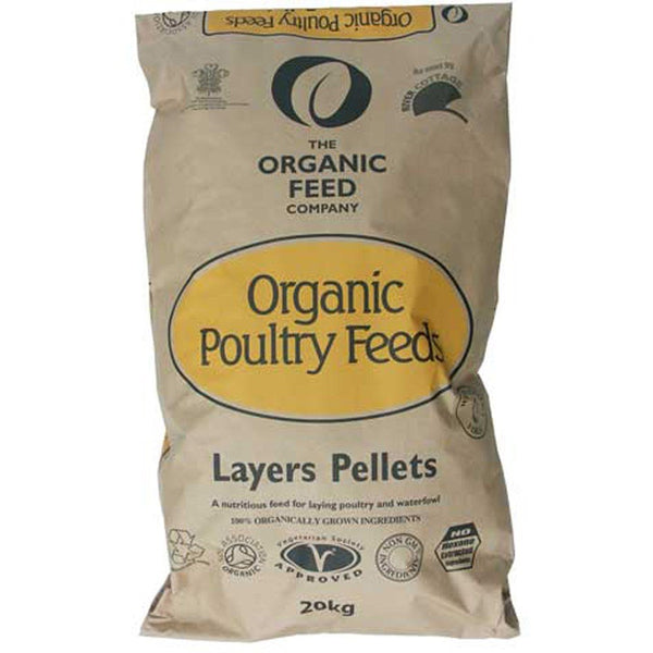 Allen & Page Organic Poultry Layers Pellets 20Kg