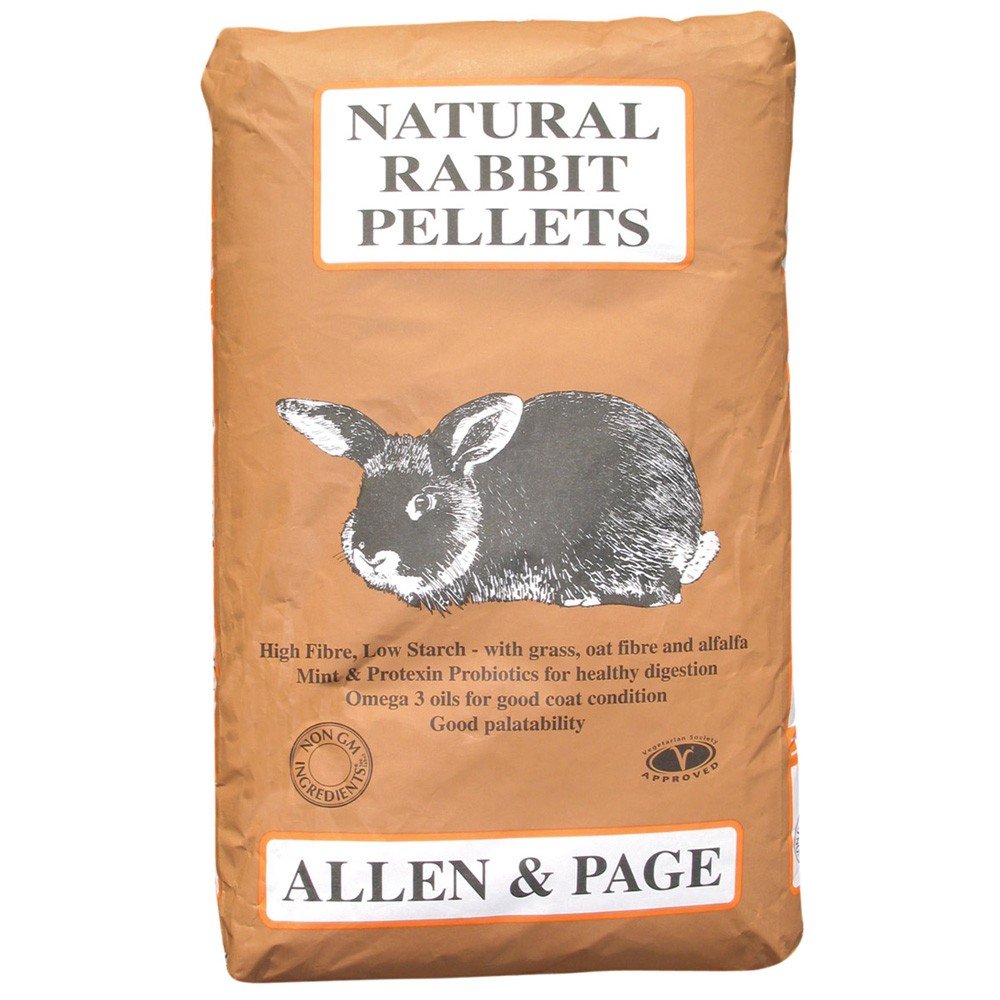 Allen & Page Natural Rabbit Pellets Rabit Food 20Kg