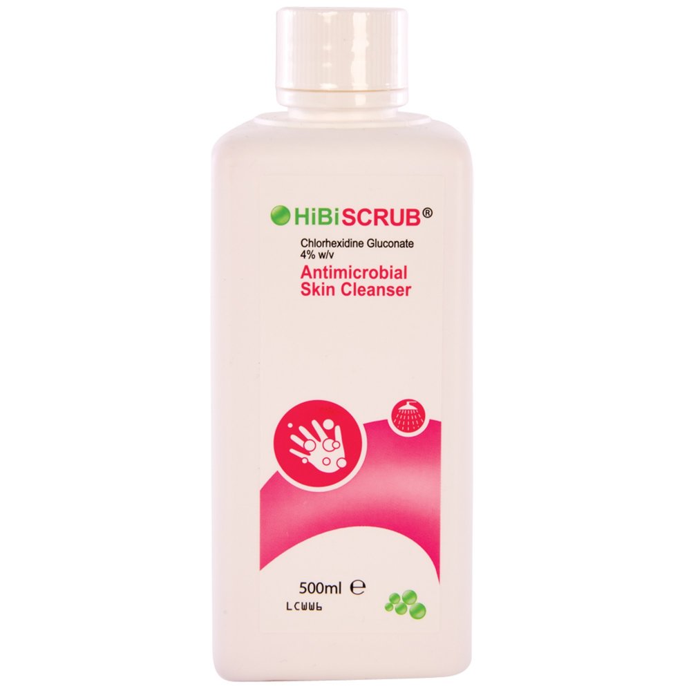 HiBiScrub Hibiwash Skin Wash - Antimicrobal Skin Cleanser