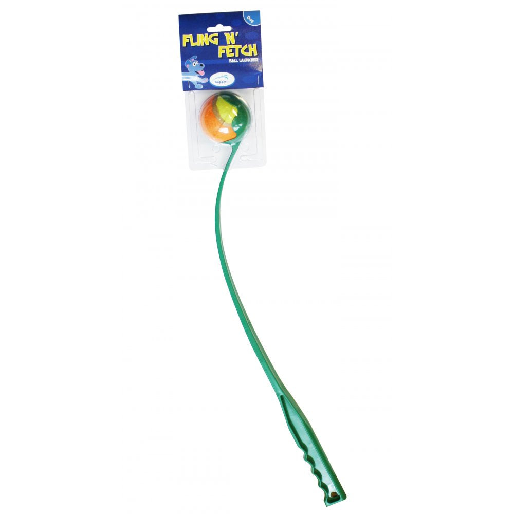 Happy Pet Fling n Fetch Dog Ball Launcher