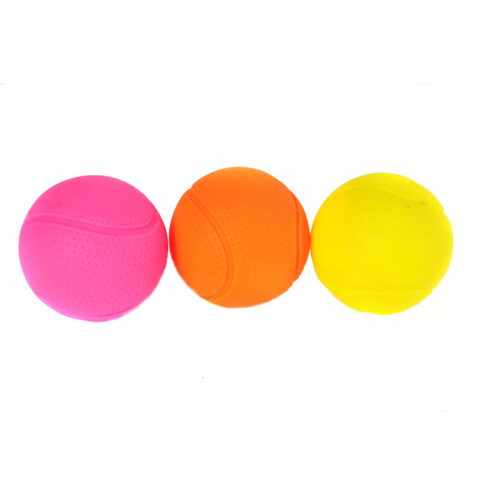 Happy Pet Glowball - Squeaky ball Dog Toy