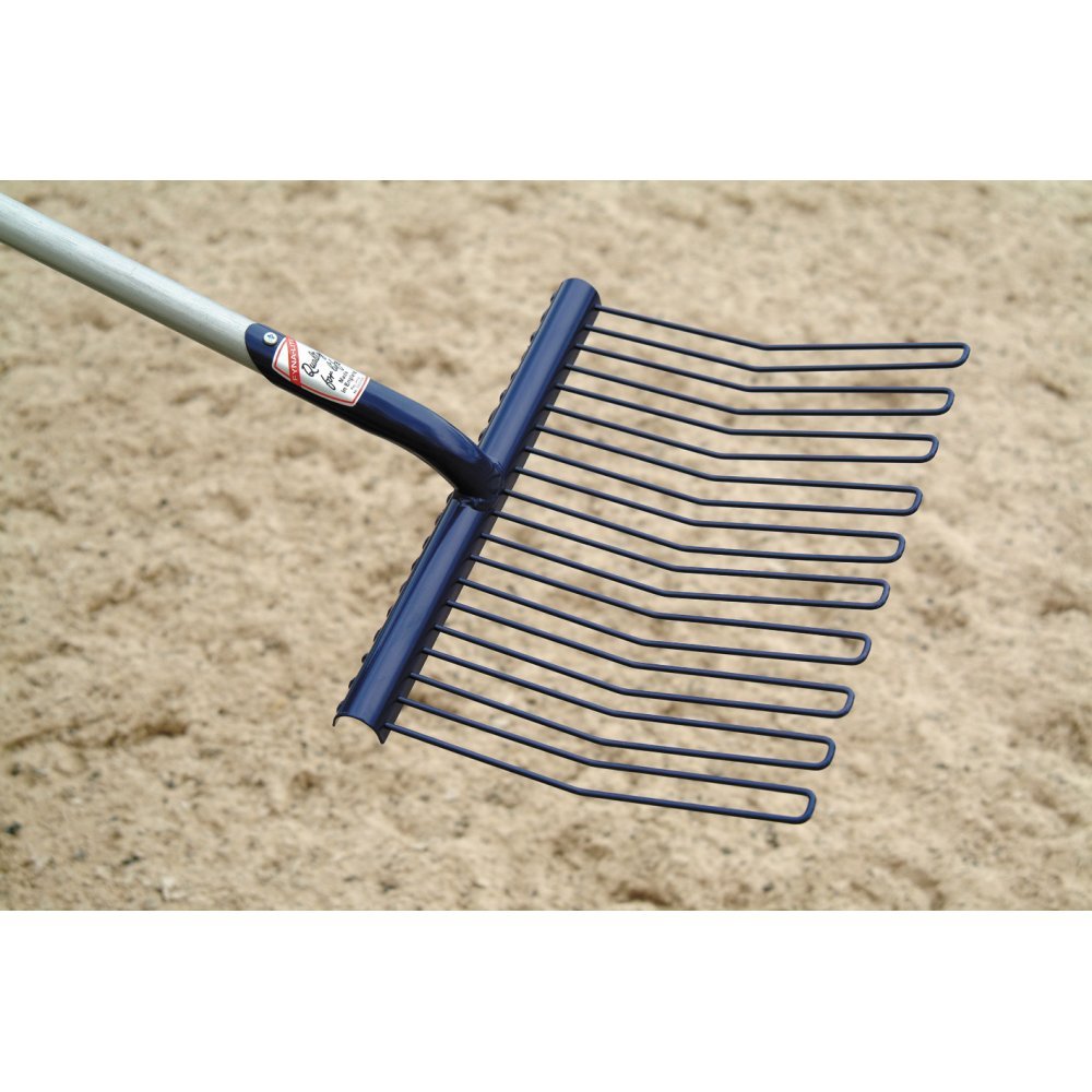 Fyna-Lite Rubber Matting Stable Fork With D-Handle