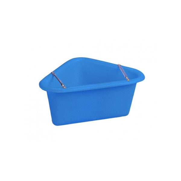 Stubbs Corner Manger with Anti-waste Bars Blue