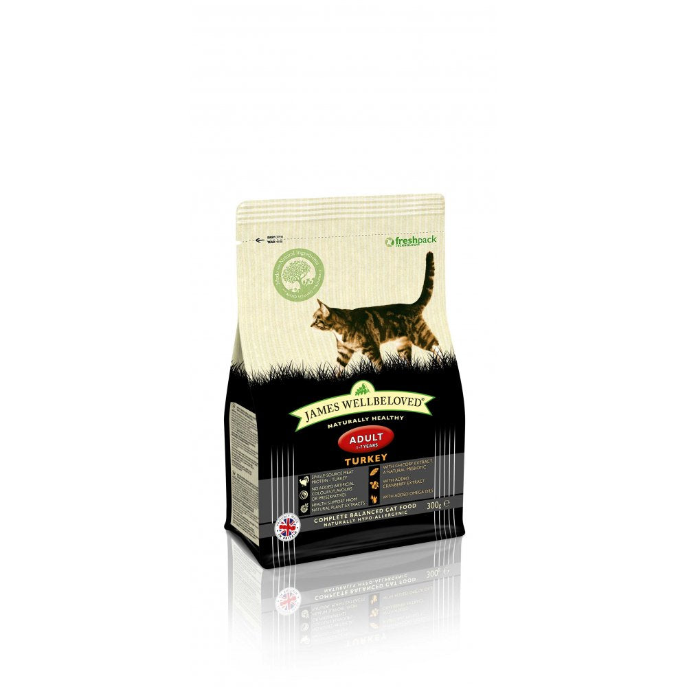 James Wellbeloved Complete Adult Cat Food Turkey