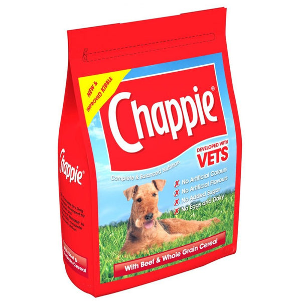 Chappie Complete Dog Food With Beef & Wholegrain Cereal 15Kg
