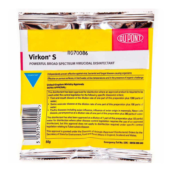 Du Pont Virkon S Farm Disinfectant Powder