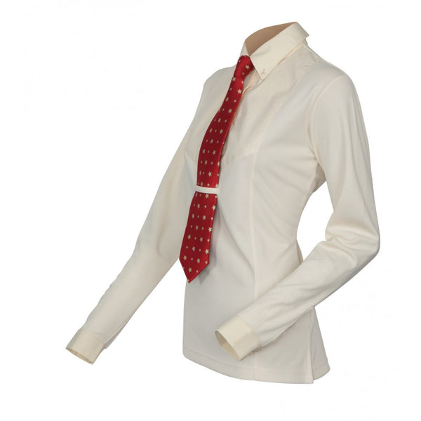 Maids Long Sleeve Tie Shirt Yellow