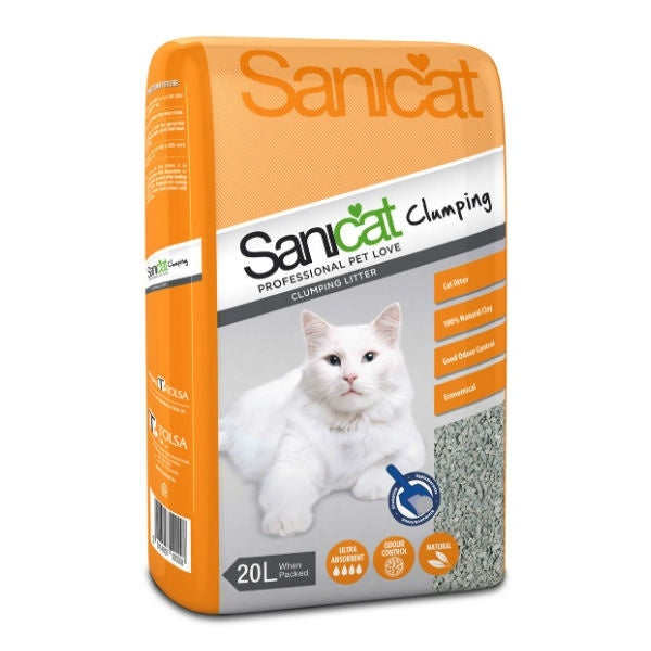 Kitty Friend (Previously Sanicat) Clumping Cat Litter 20Ltr
