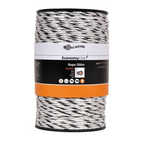 Gallagher EconomyLine Electric Fence Rope