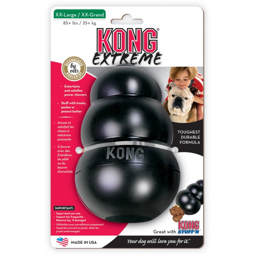 KONG Extreme Dog Toy - Untra Durable KONG Dog Toy