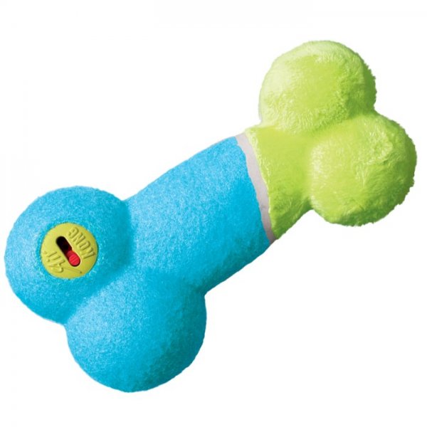 KONG Off/On Squeaker Bone Dog Toy