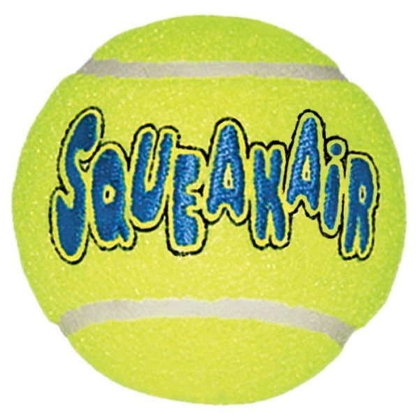 KONG Airdog Squeakair Tennis Ball Dog Toy