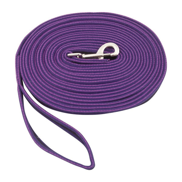 Kincade 2 Tone Padded Lunge Rein Purple