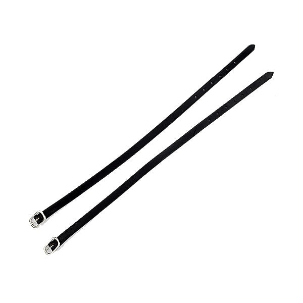 Hy Leather Spur Straps Black