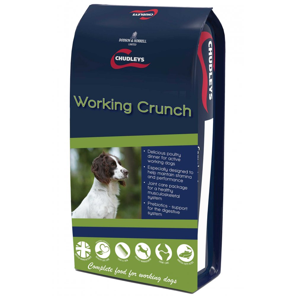 Chudleys Working Crunch Dog Food 14Kg