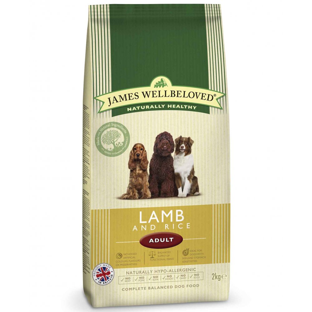 James Wellbeloved Adult Lamb & Rice Complete Dog Food