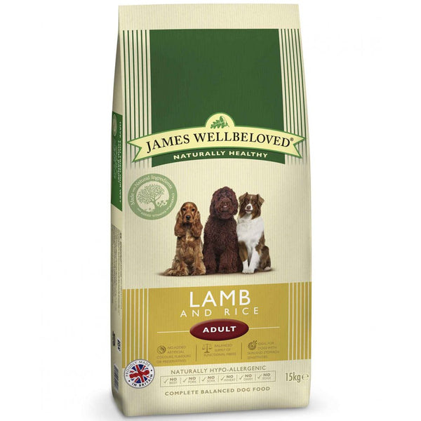 James Wellbeloved Adult Lamb & Rice Complete Dog Food