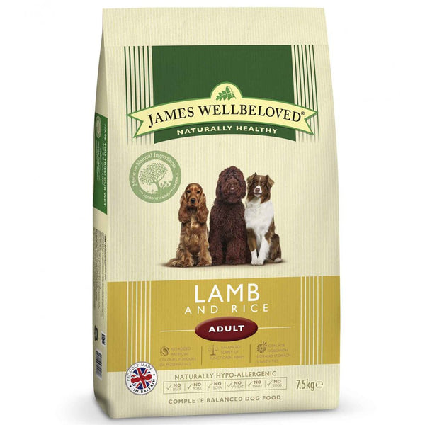 James Wellbeloved Adult Lamb & Rice Complete Dog Food