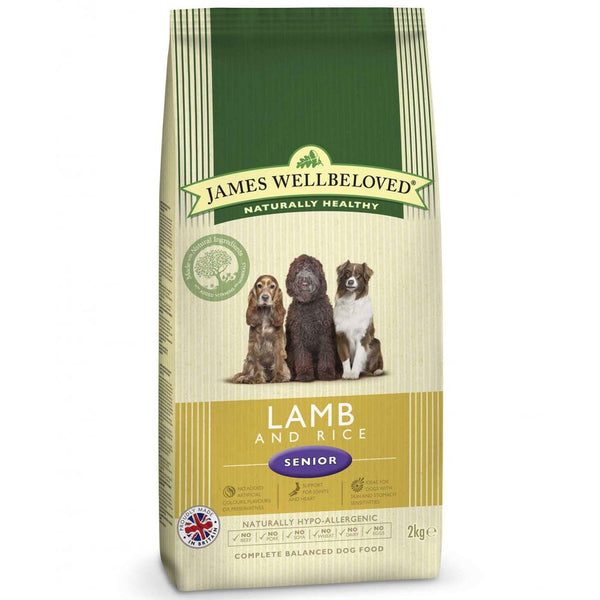 James Wellbeloved Senior Lamb & Rice Complete Dog Food