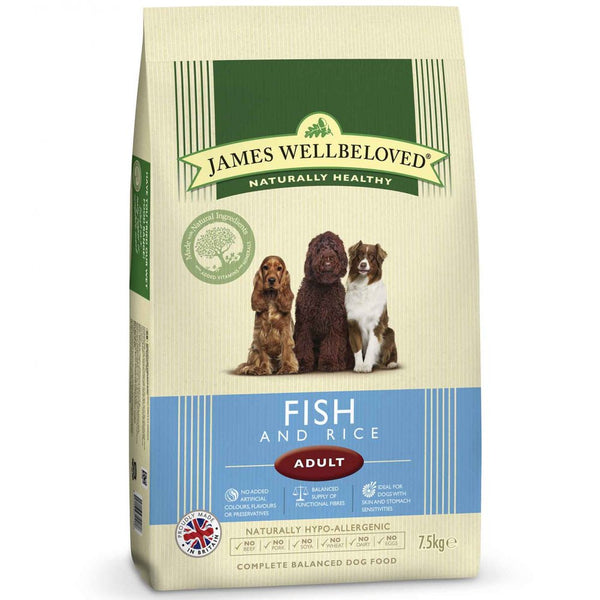 James Wellbeloved Adult Fish & Rice Complete Dog Food