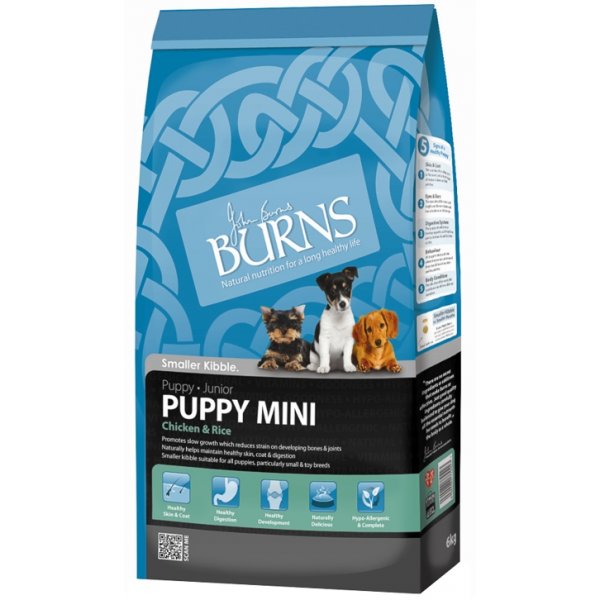Burns Puppy Mini Dog Food Chicken & Rice