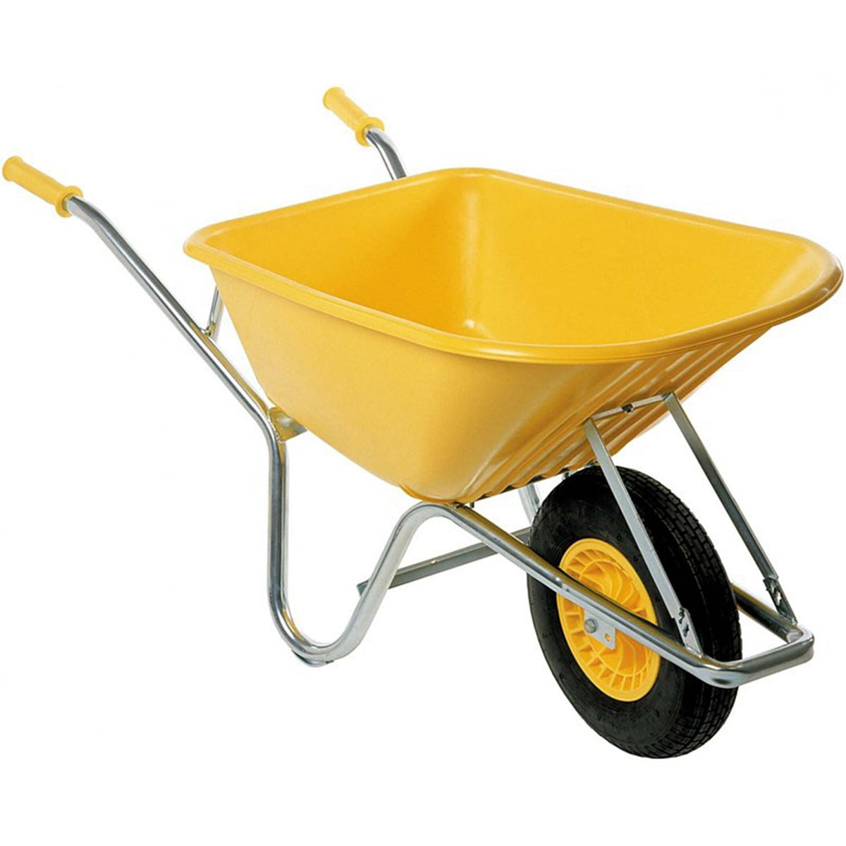 FORT Site Shifter 500 Heavy Duty Wheelbarrow Yellow