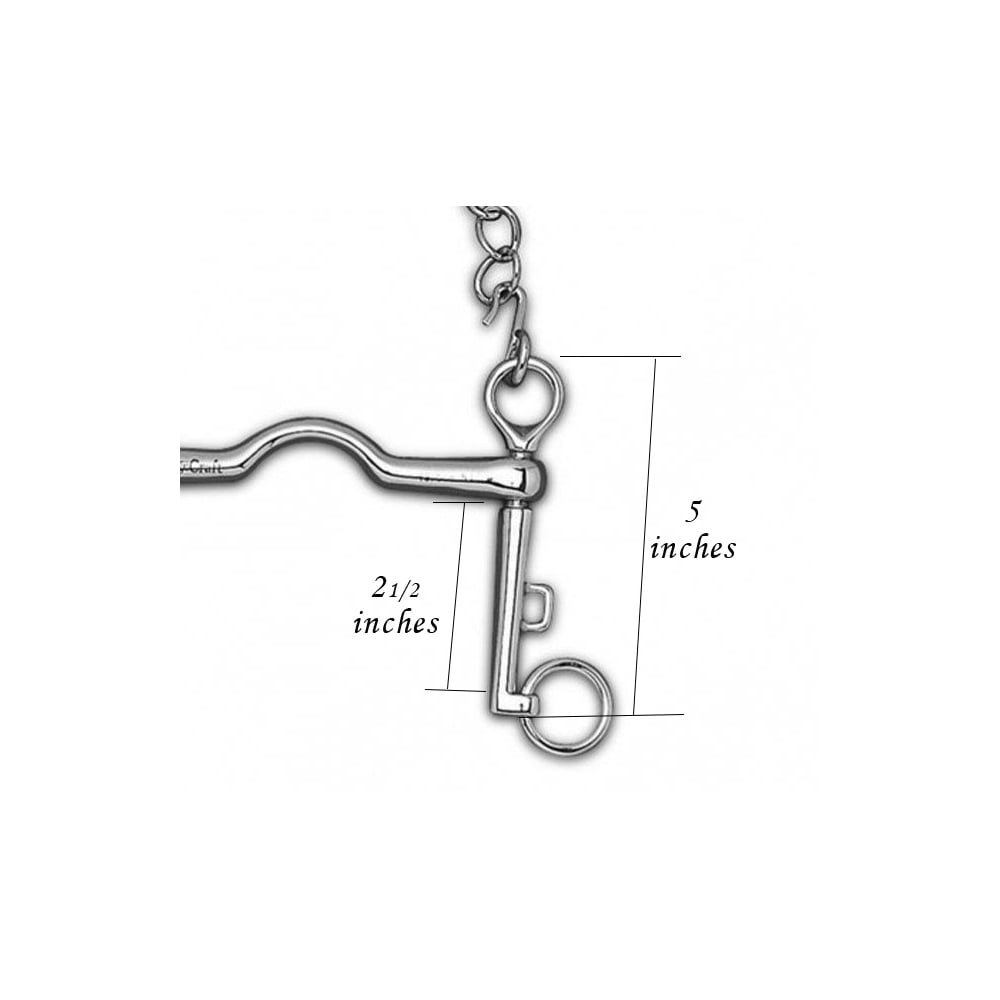 Cottage Craft Sliding Cheek Weymouth  - Horse Bit
