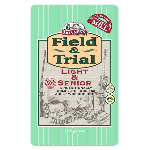 Skinners Field & Trial Light & Senior Dog Food 15Kg