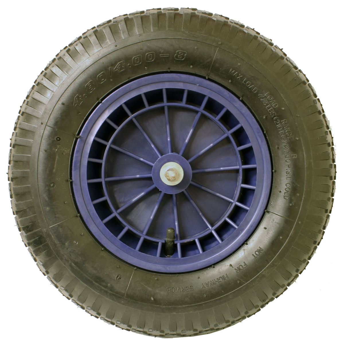 Burnhills Spare Wheel For 100Ltr Classic Blue Wheelbarrow