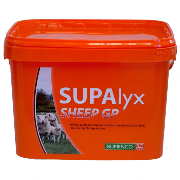 Rumenco Supalyx Sheep (ORANGE) Nutritional Lick for Sheep 22.5Kg