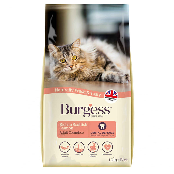 Burgess Adult Cat Food Scottish Salmon